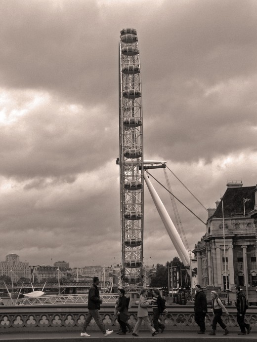 London Eye - Side View