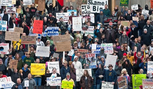Many have taken to the streets to voice their unhappiness.