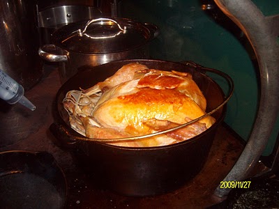 First Turkey Cooked In Our Oval