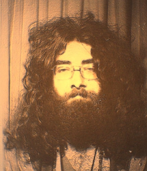 Steve Andrews/Bard of Ely in a 1972 photo