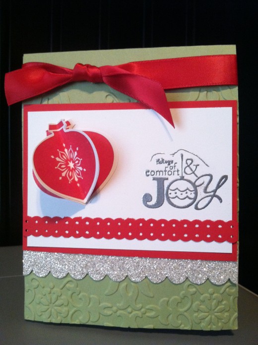 Christmas card, hand made
