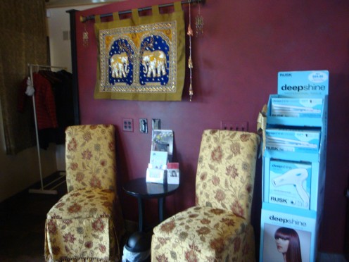 Reception area