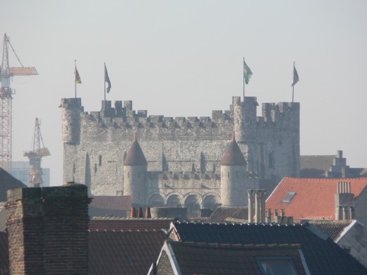 The Medieval, Gravensteen castle, Ghent, Belgium