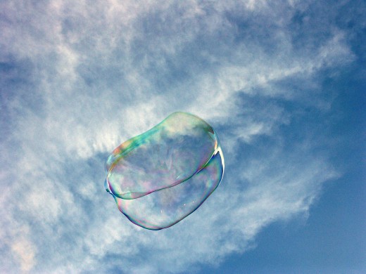 bubble in the sky