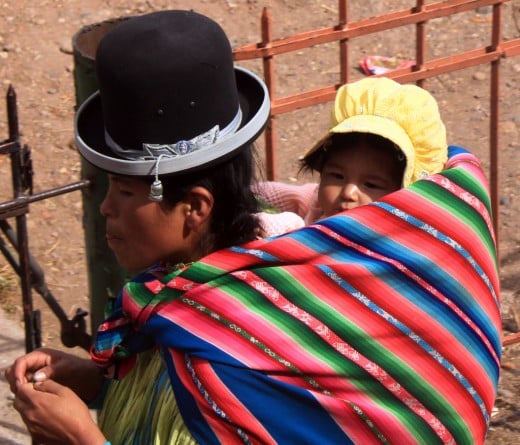 Interesting surroundings - Peru/Bolivian border crossing