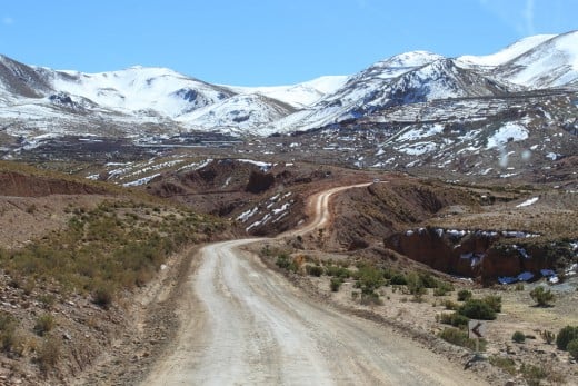 "The Bolivian type of motorway" 
