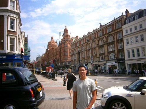 The ultimate of luxurious--Harrods offer anything from food to high fashion.