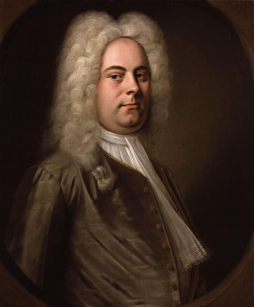 George Frideric Handel, music composer of the "Messiah."