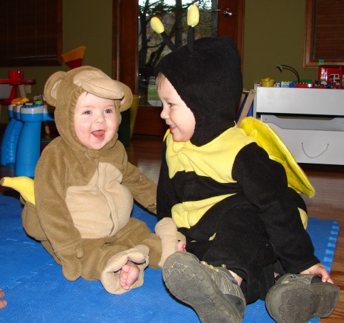 You will spend a lot of your time trying to figure out what to dress them in for Halloween.