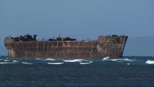 Shipwreck beach (more info above)