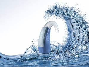 The Siemens Aquaris is the first truly digital, waterproof hearing aid.