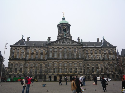 Royal Palace and Dam, Amsterdam, The Netherlands
