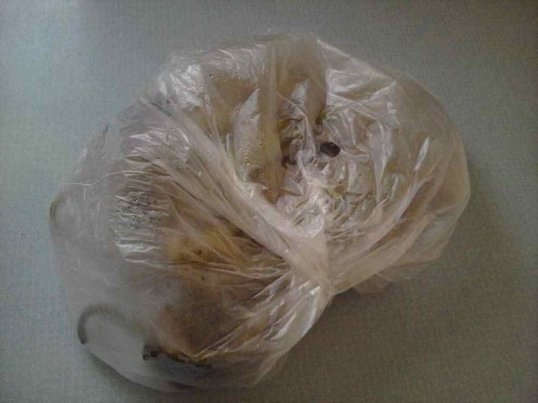 Chiles sealed into a plastic bag steam off the skin.  It makes it a simple process!