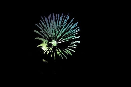 This was a firework, with some color editing I was able to get this product. ©Sarah Haworth 2010-2011.