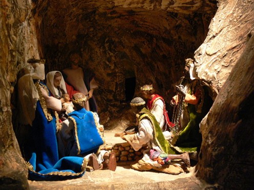 A Nativity Scene in Germany