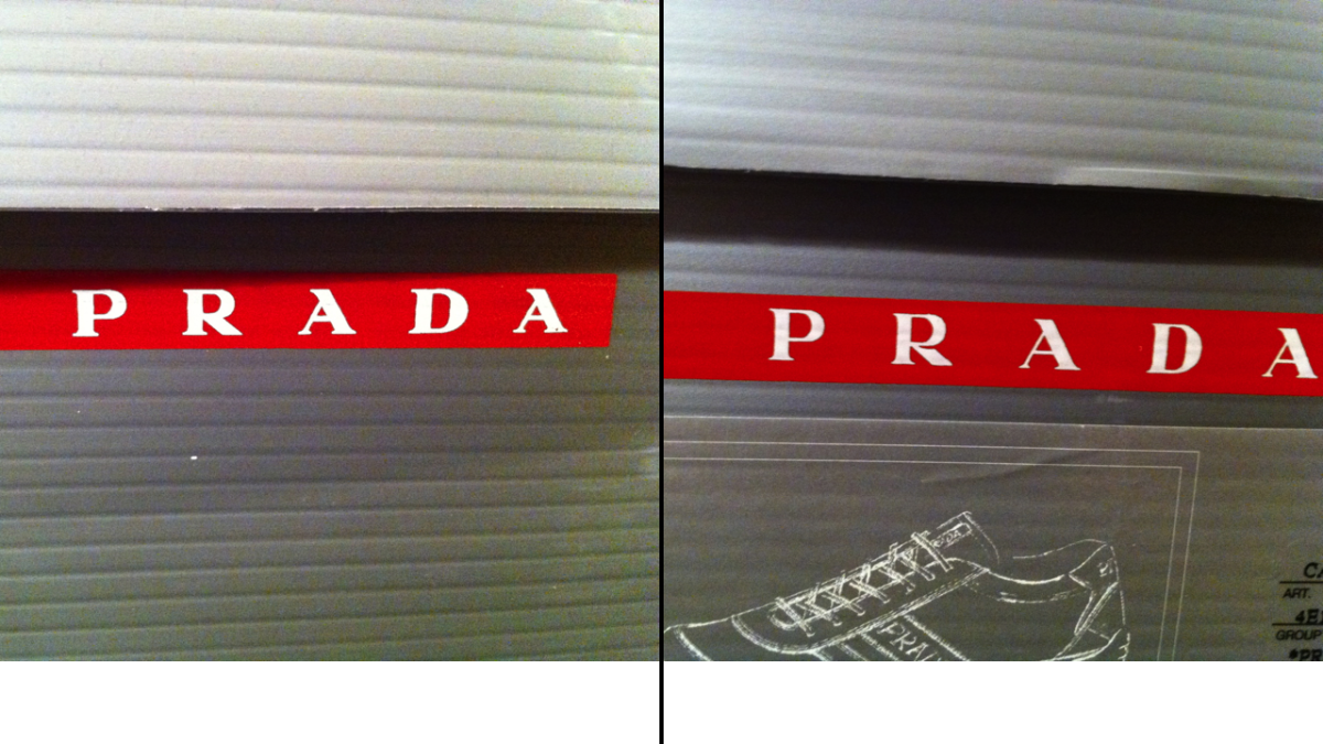 prada leather wallet on a chain - How to tell real from fake Prada sneakers