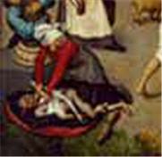 Binding the devil to a pillow.