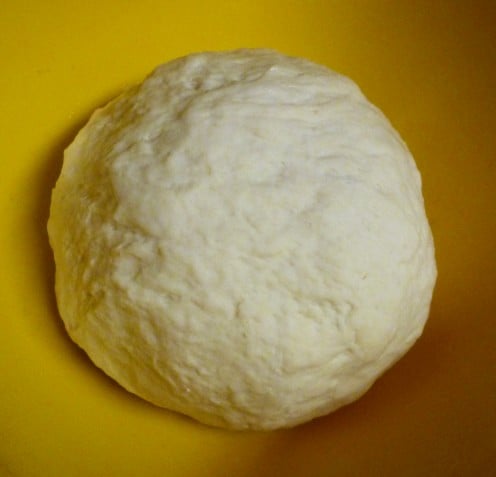 French Baguette Dough. Made Fresh