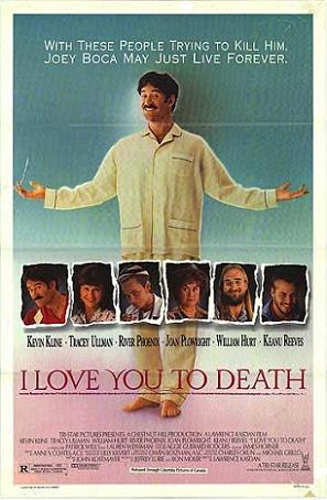 VHS cover for I Love You to Death