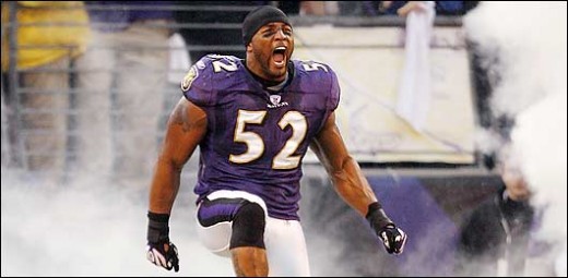 Ray Lewis will miss this weeks game, which will leave a big hole in the Ravens defense