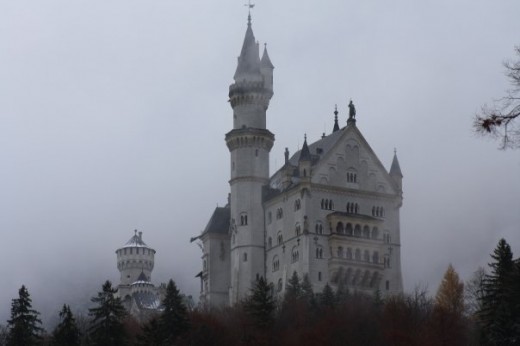 The Neuschwanstein Castle in Germany