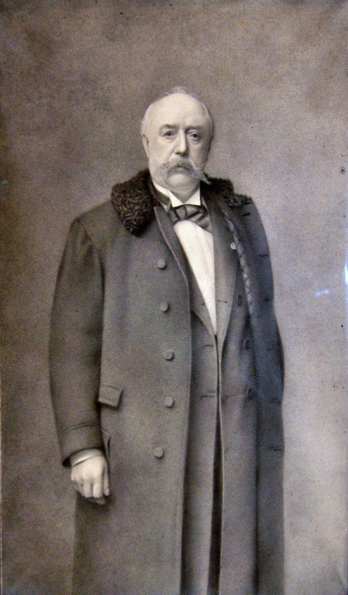 Portrait (around 1900) of Architect Louis Delacenserie (1838-1909)