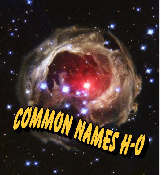 What is a Nebula? Common Names for Nebulae HO and Their Information