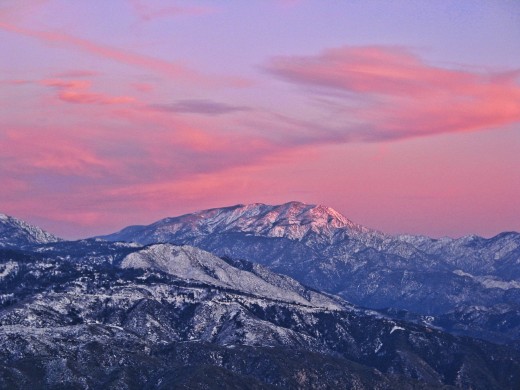 Spring is coming! Taken in Crestline, off Highway 18, Ca.