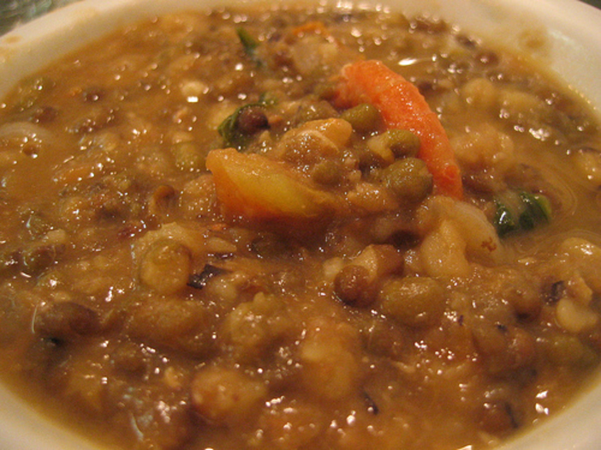 Ginisang Munggo - Sauteed Boiled Mungbean by roland