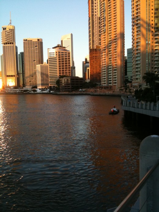 IMAGE12 Brisbane River from Eagle Street