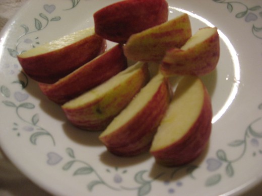 The one thing better than sliced bread...sliced apples.