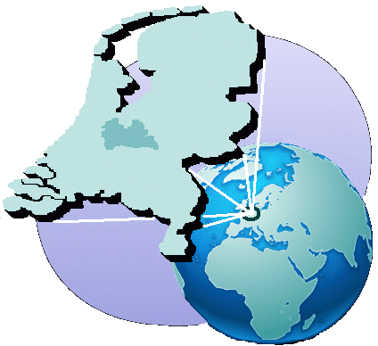 Map location of Utrecht province, The Netherlands