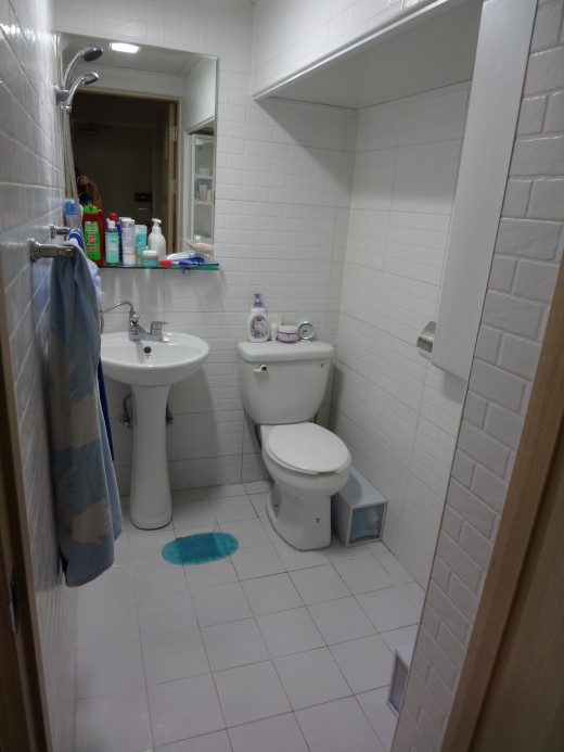 This is my bathroom.