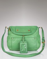 Marc by Marc Jacobs Preppy Leather Natasha Crossbody Bag Purse~Green New