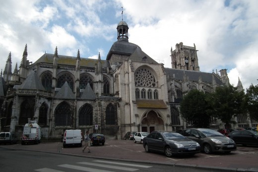 Church of Saint Jacques, Dieppe, Seine-Maritime, Upper Normandy, France