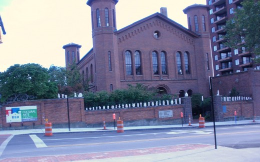 Cultural Arts Center is located in the old armory building in Columbus, Ohio.