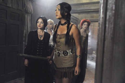 "Pretty Little Liars" has a great theme song to showcase the show's dark secrets.
