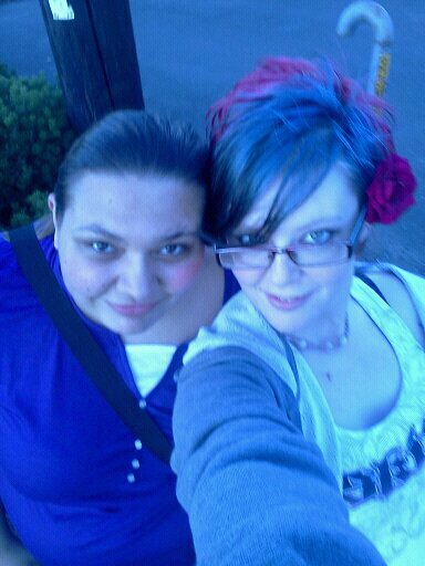 Ariel (Left) and Me (Right)