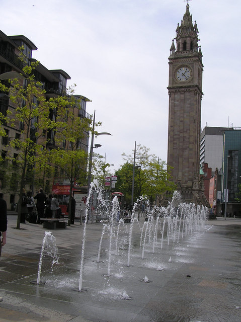 Albert Clock and Fountains, Belfast