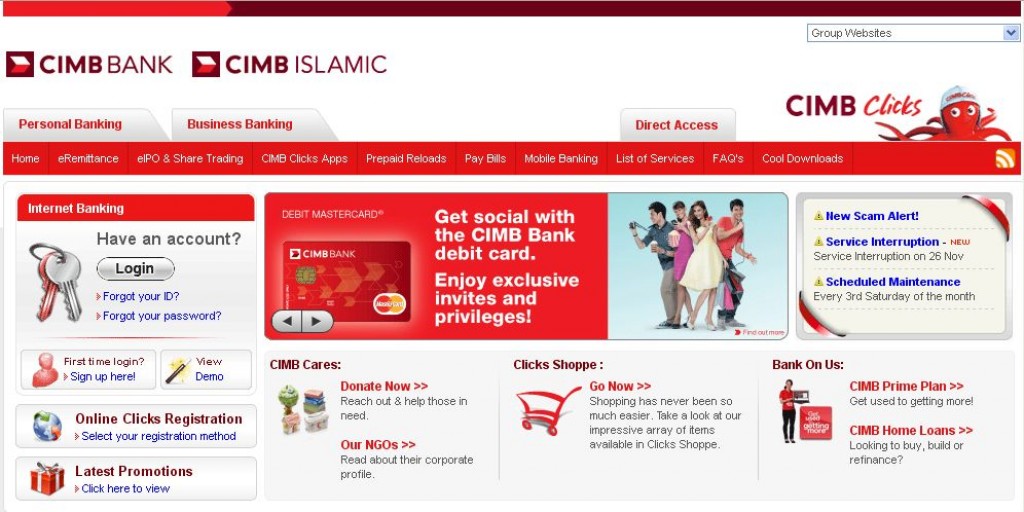 The Basics of Internet Banking using CIMB Clicks | hubpages