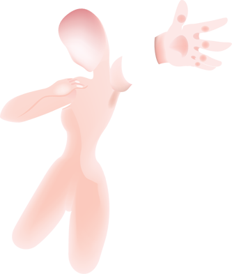 the naked body to encourage passion
