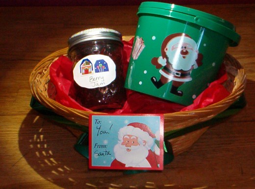 A basket of homemade gifts will delight anyone on your list!