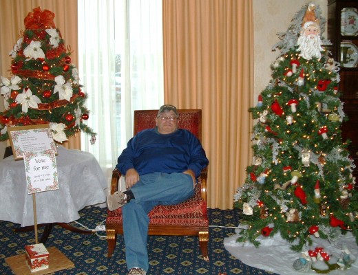 My husband, Fred, patiently waiting for me to finish the photo shoot. Oh how I love this man!