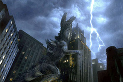 So this is what it has come down to... Godzilla humping a building.
