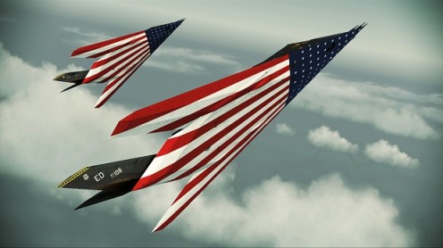 F-117A "Stars and Stripes" DLC Skin