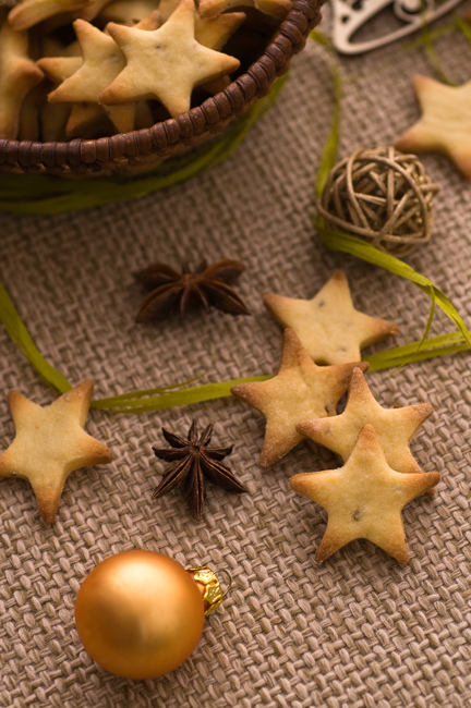 Christmas Anise Star cookies.