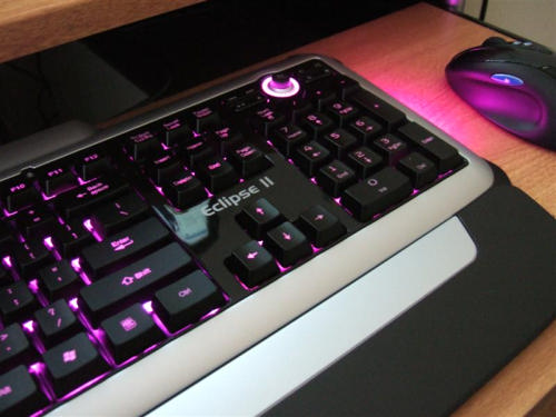 Saitek's backlit keyboard, model PK02AU