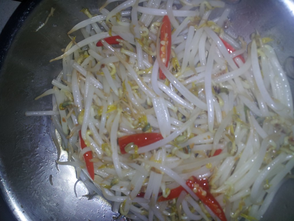 How To Stay Alive While Eating Mung Bean Sprouts...Recipe