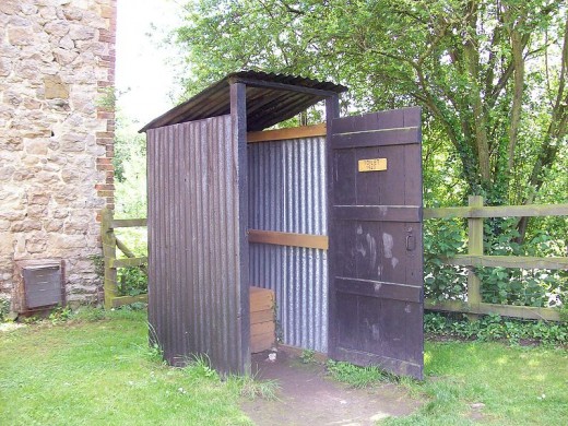 A privy...