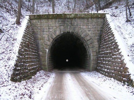 A long Dark Tunnel...